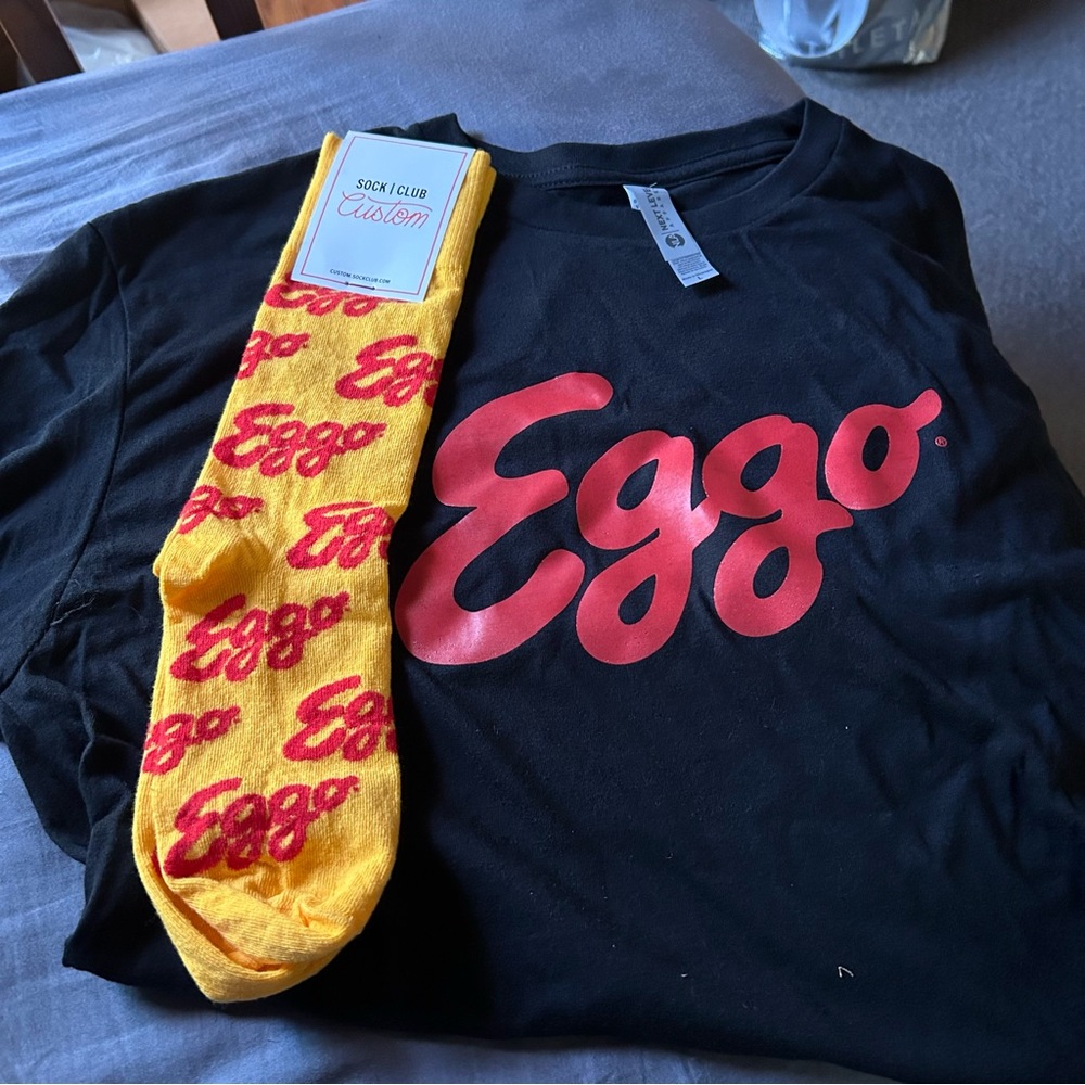 EGGO tee and socks